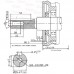 MOTOR VGRADNI 13,0KS-390CCM,OHV-HORIZONTALNI-25,4MM/1"IZHOD GREDI